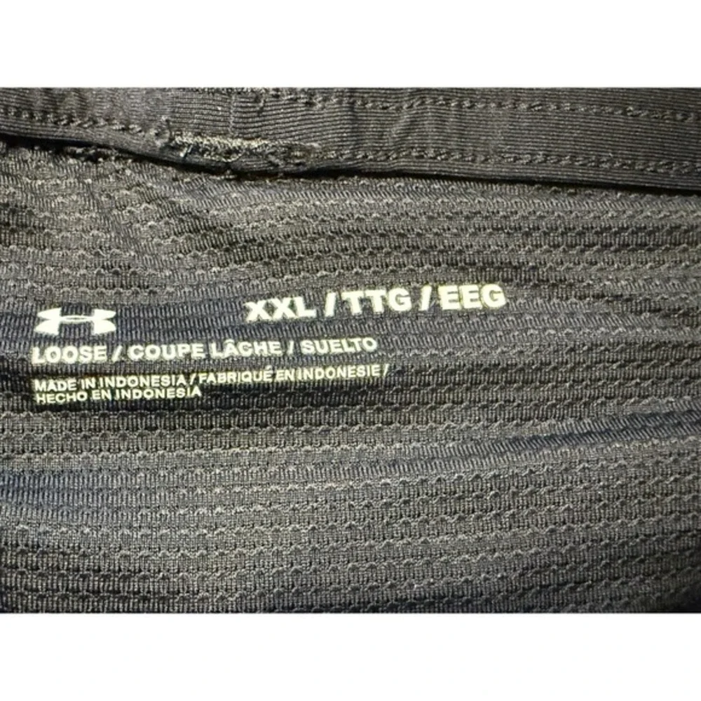 Under Armour Loose Fit Athletic Shorts Gray Heather XXL Beach Resortwear 87-26‎